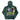 KIY STUDIOS "NO PLACE LIKE HOME" SUN FADED EVERGREEN Hoodie