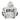 Kiy Studios "KRLC MUD RUN" Heather Grey Zip-Up